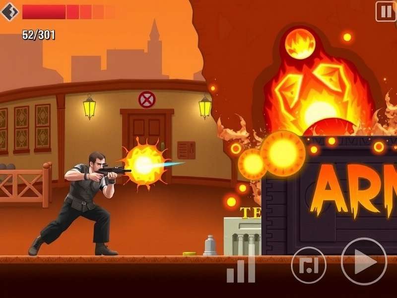 Free Fire gameplay on mobile device