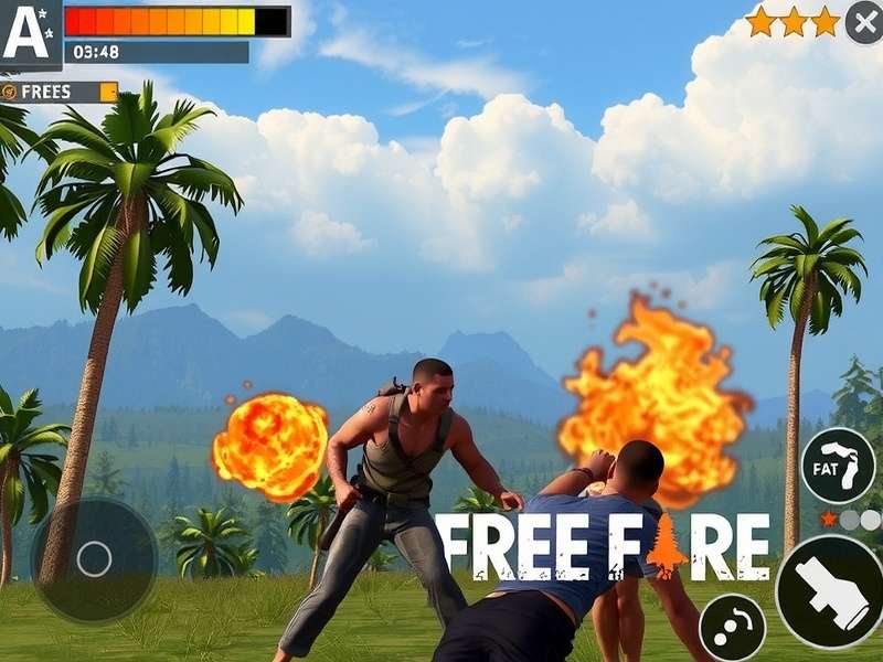 Collection of Free Fire weapon skins and types