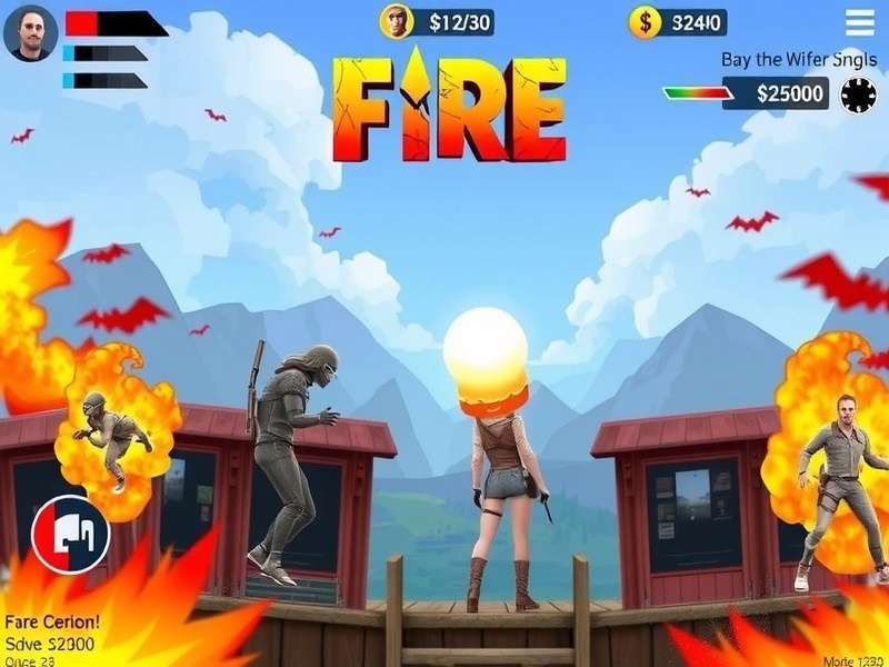 Indian Free Fire esports team competing in a tournament