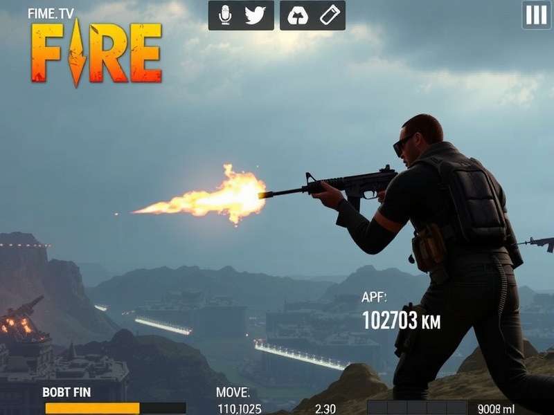 Competitive Free Fire gameplay on a mobile screen