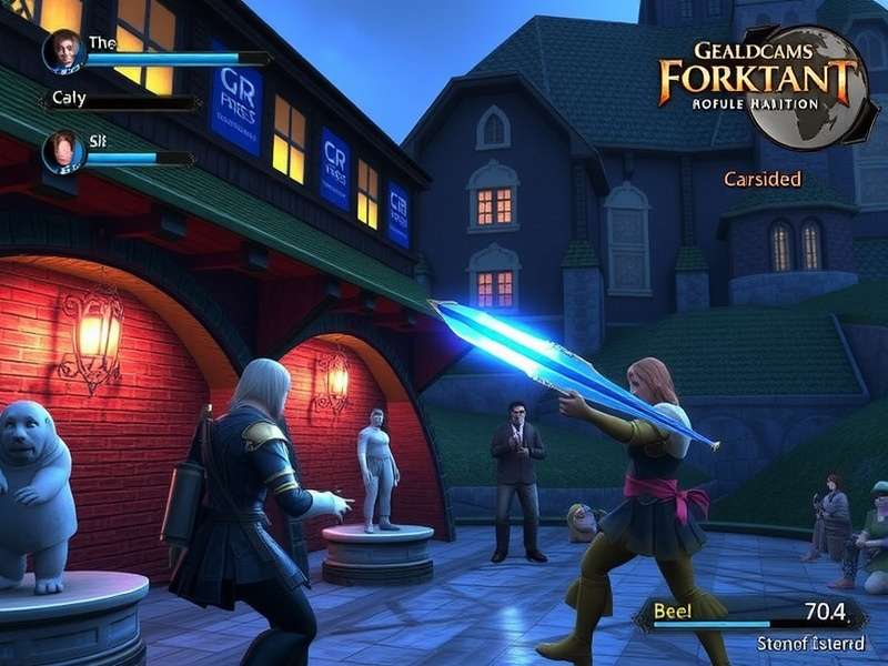 Close-up of a gamer's hands holding a controller, focused on a screen