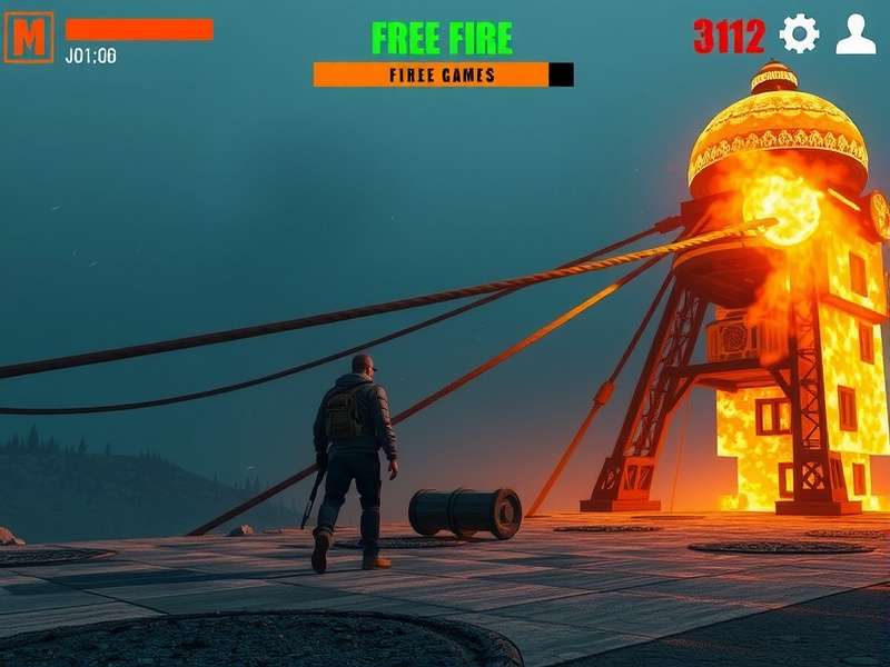 Free Fire game settings interface on mobile