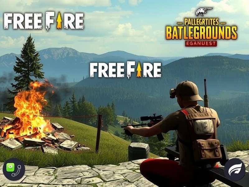 Free Fire gameplay on PC showing enhanced graphics and interface
