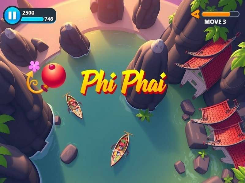 A competitive Free Fire squad in the Phi Phai tier strategizing in-game