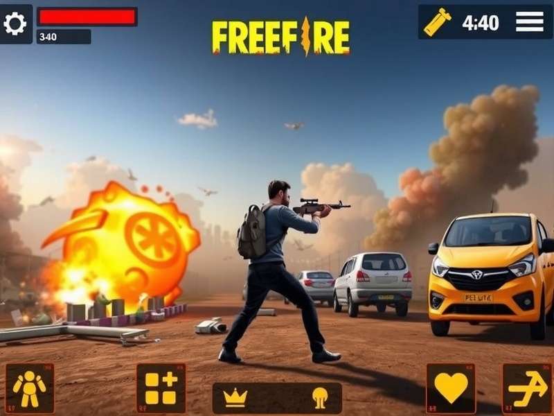 Free Fire Game on Windows 11 PC with emulator