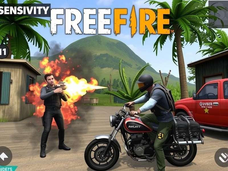 Free Fire competitive gameplay with low ping