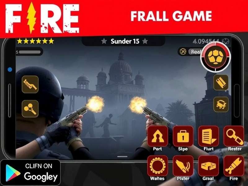 Free Fire weapons and gear setup on PC