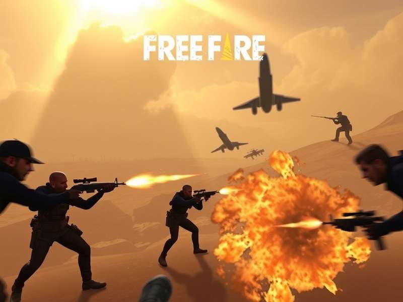 Free Fire Gameplay Wallpaper HD featuring characters and action