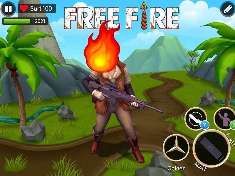 Free Fire squad executing a coordinated strategy in Bermuda map