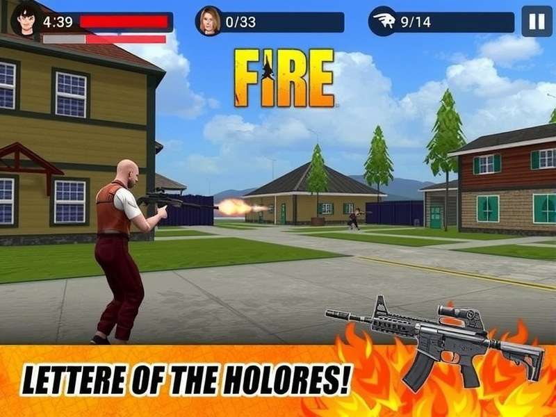 Free Fire Game Download Screen on Mobile and PC