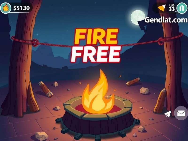 Intense Free Fire gameplay on a mobile screen