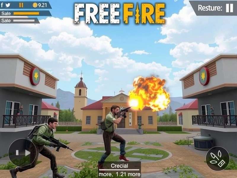 Free Fire 2025 Gameplay Screenshot - Battle Royale Action