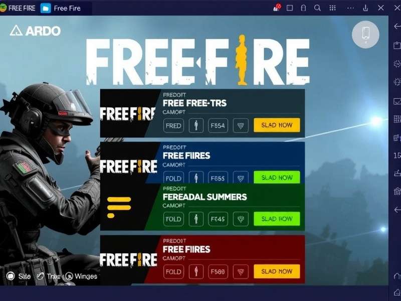 Free Fire Battle Royale Map Strategy showing hot drops and safe zones