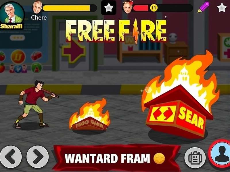 Free Fire Game Download Screen on Multiple Devices