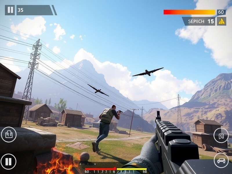 Free Fire player discussing gameplay strategy with headphones on