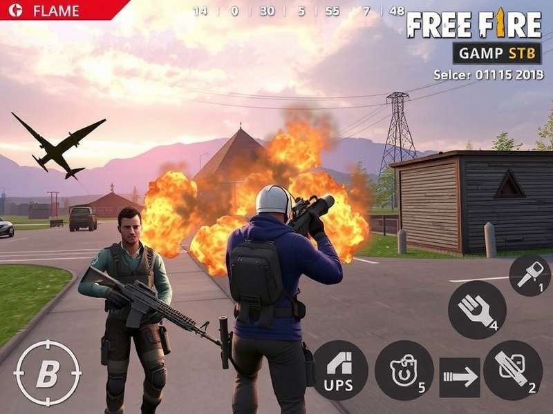 Alok character in Free Fire Game
