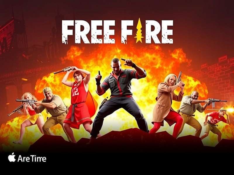 K character in Free Fire Game