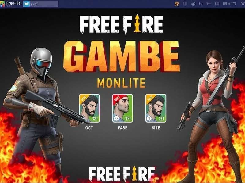 Free Fire Game character roster showcasing abilities