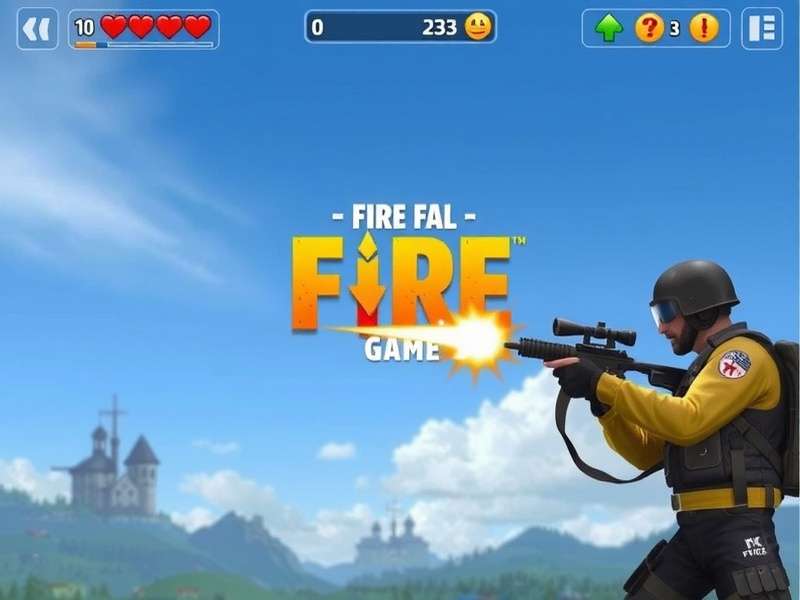 Free Fire PC gameplay on laptop showing battleground and controls for Indian players