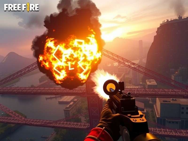 Free Fire Game Download For Pc Windows 10 - Hero Banner showing battle royale action
