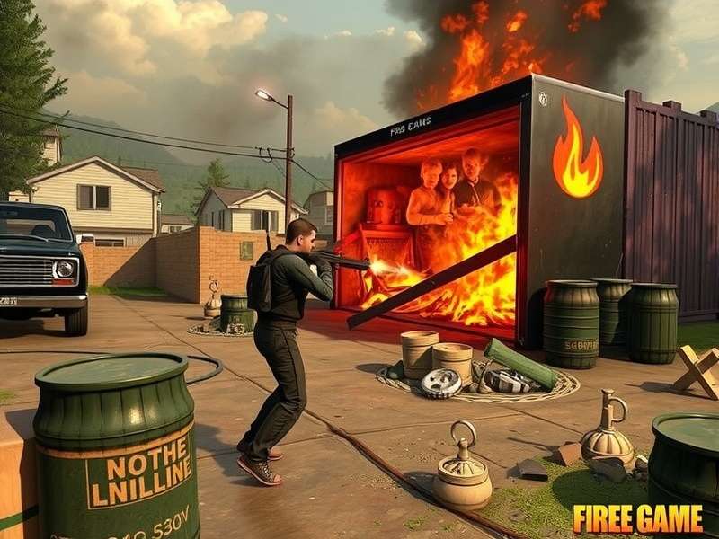 Free Fire Game Online Setting dashboard showing sensitivity controls, GFX options, and network stats for Indian players