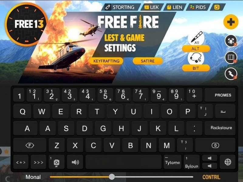 Free Fire Indian pro players using custom PC keyboard settings and key bindings in tournament