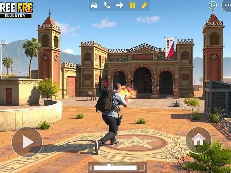 Droid4x Emulator Free Fire Gameplay – Indian player dominating the battleground with smooth PC controls
