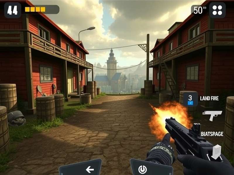 Free Fire Game In Windows banner showing gameplay on PC with Indian flag colors